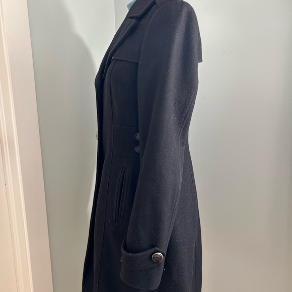 KENNETH COLE wool blend Coat size 8 classic tailored - Picture 2 of 8